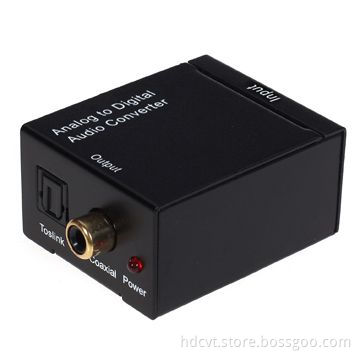 Analog to Digital Audio Converter, Made of Aluminum Chassis Material. Sized 51 x 41 x 26mm